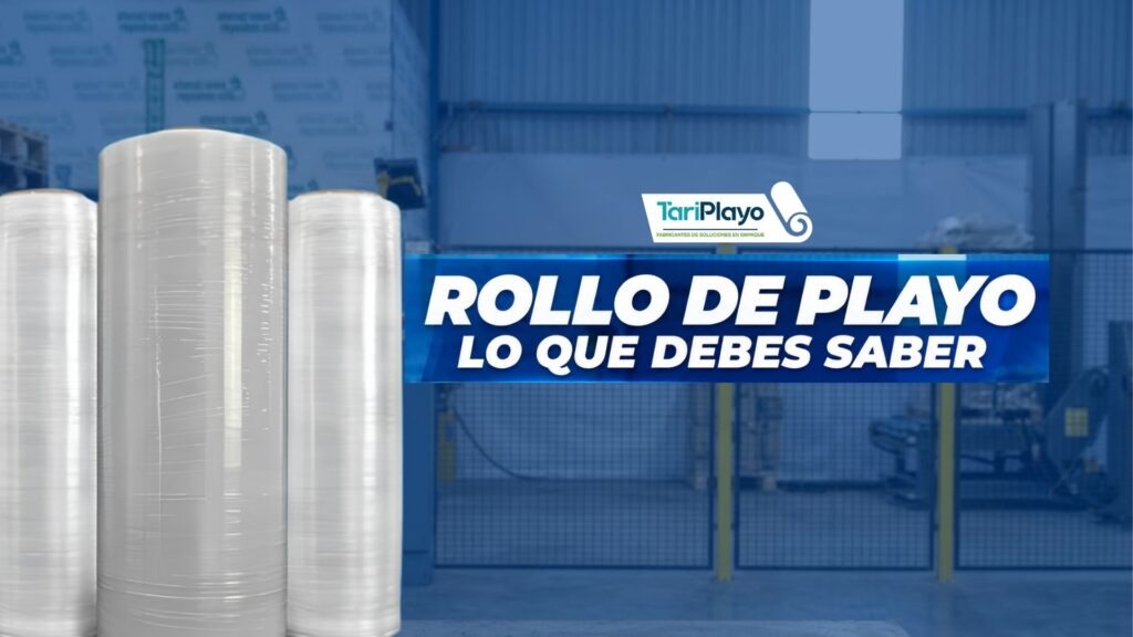 Rollo de playo para embalaje y protección de mercancías