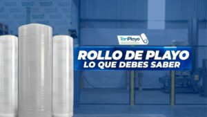 Rollo de playo para embalaje y protección de mercancías