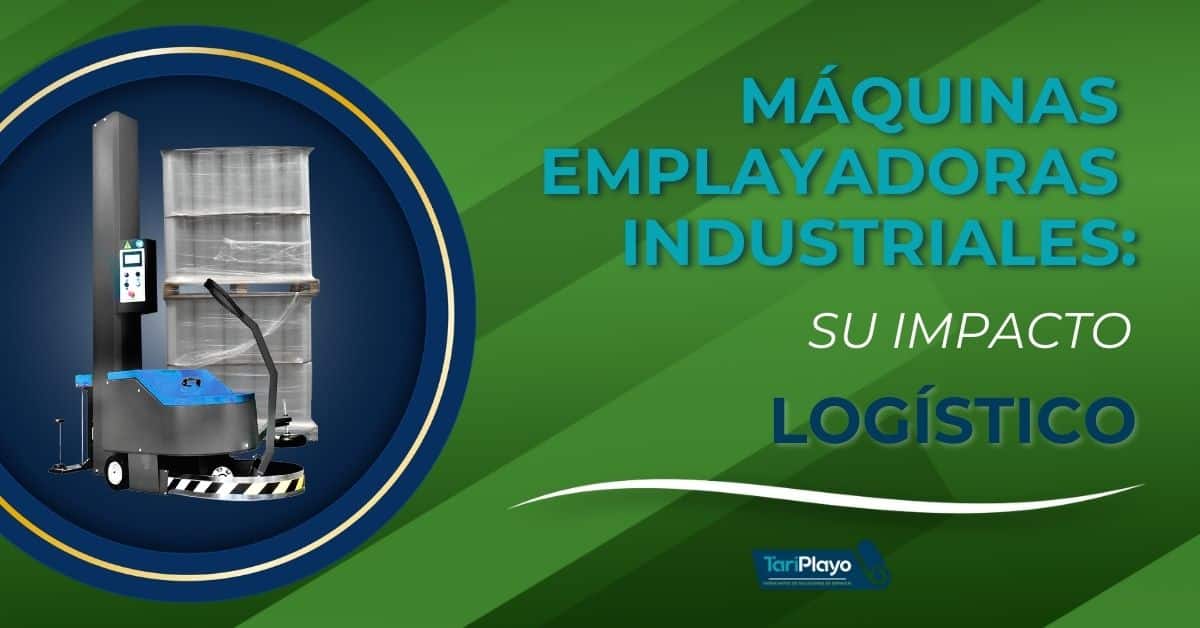 12 máquinas emplayadoras industriales y su impacto logistico