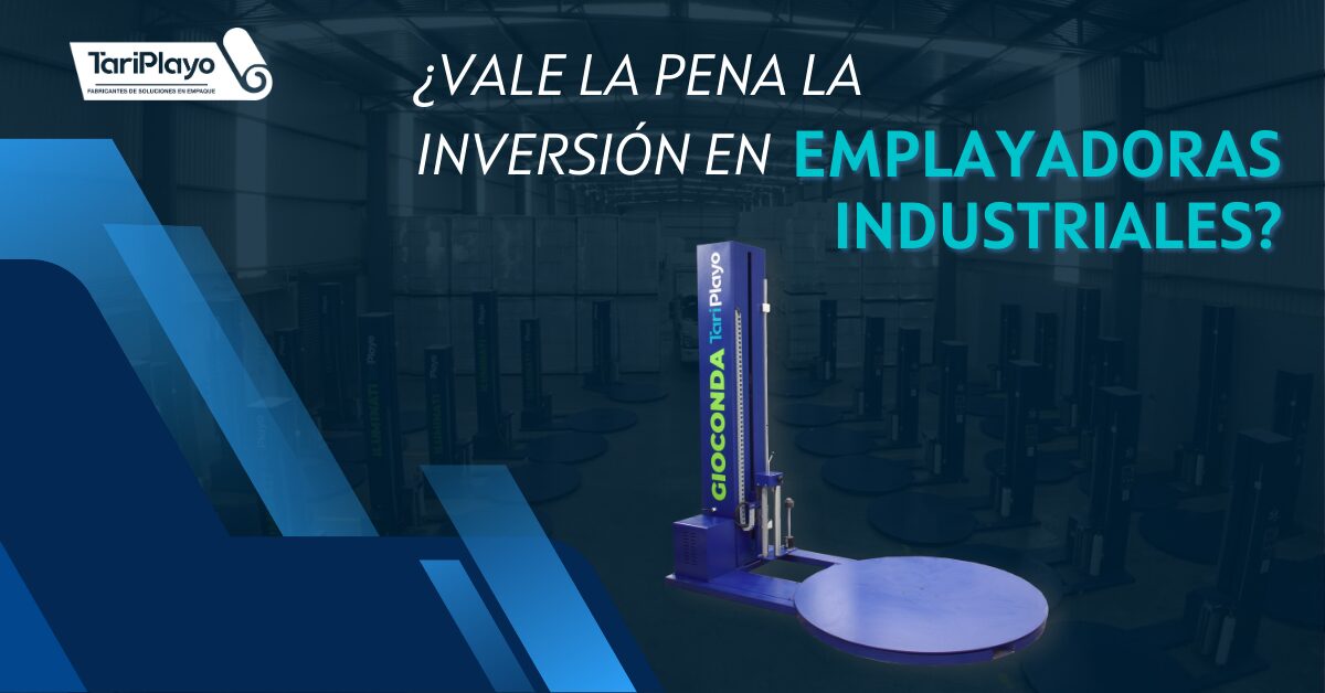 14 inversión en emplayadoras industriales