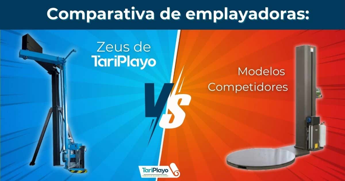 comparativa de emplayadoras zeus de tariplayo vs modelos competidores