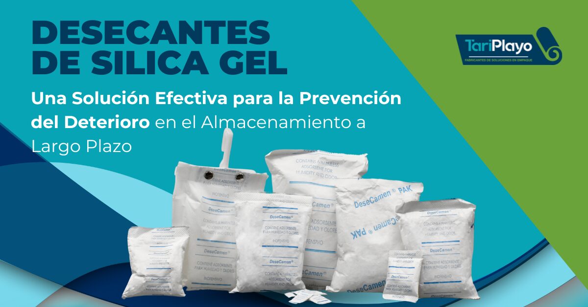 desecantes de silica gel solución para el deterioro de almacenamiento