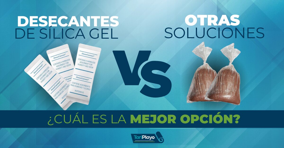 desecantes de sílica gel vs otras soluciones de absorción