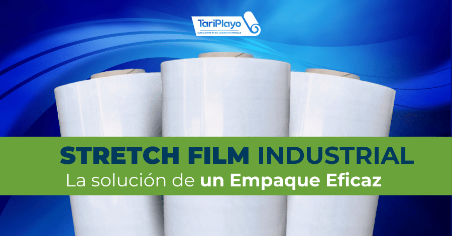 stretch film industrial solucion de empaque