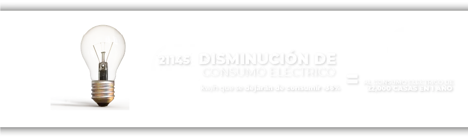 disminucion de consumo electrico