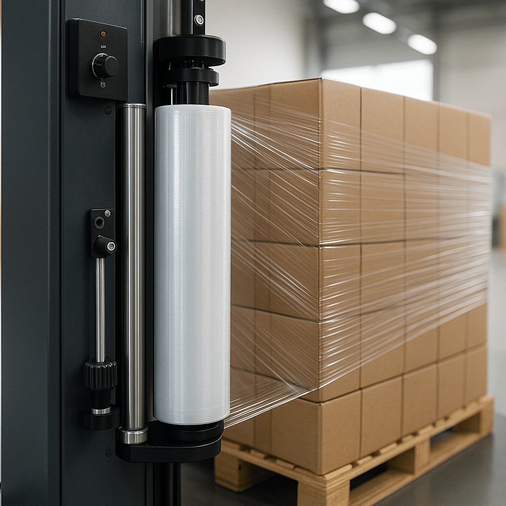 20251017 1447 efficient pallet wrapping technology simple compose 01k7sys16negbrmq1n7dxgxcwh (1)