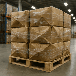 Cajas de carton deformadas.